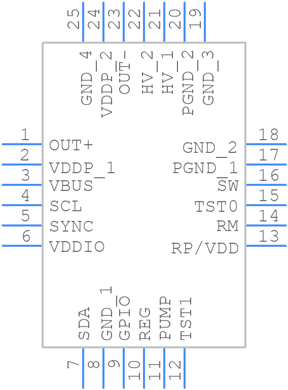 BOS1921CQR - Boreas Technologies - PCB symbol