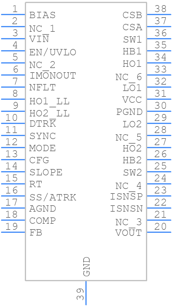 LM5177DCPR - Texas Instruments - PCB symbol