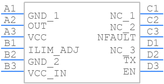 TIOS102YAHR - Texas Instruments - PCB symbol