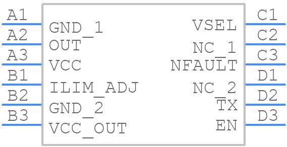 TIOS1023LYAHR - Texas Instruments - PCB symbol