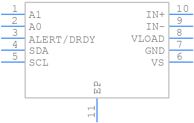 TSC1641 - STMicroelectronics - PCB symbol