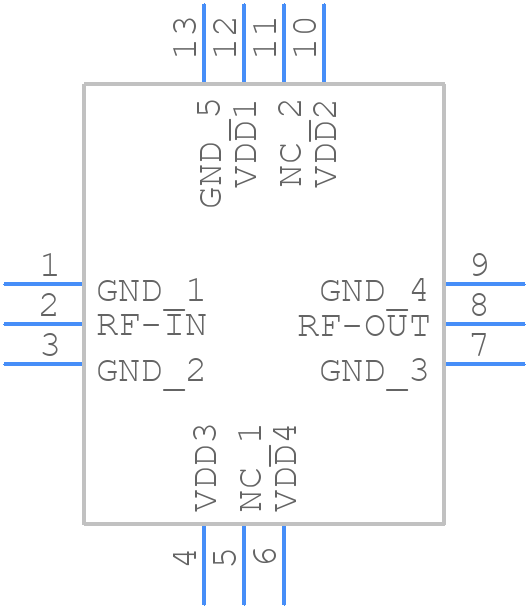 PMA3-24323LN+ - Mini-Circuits - PCB symbol