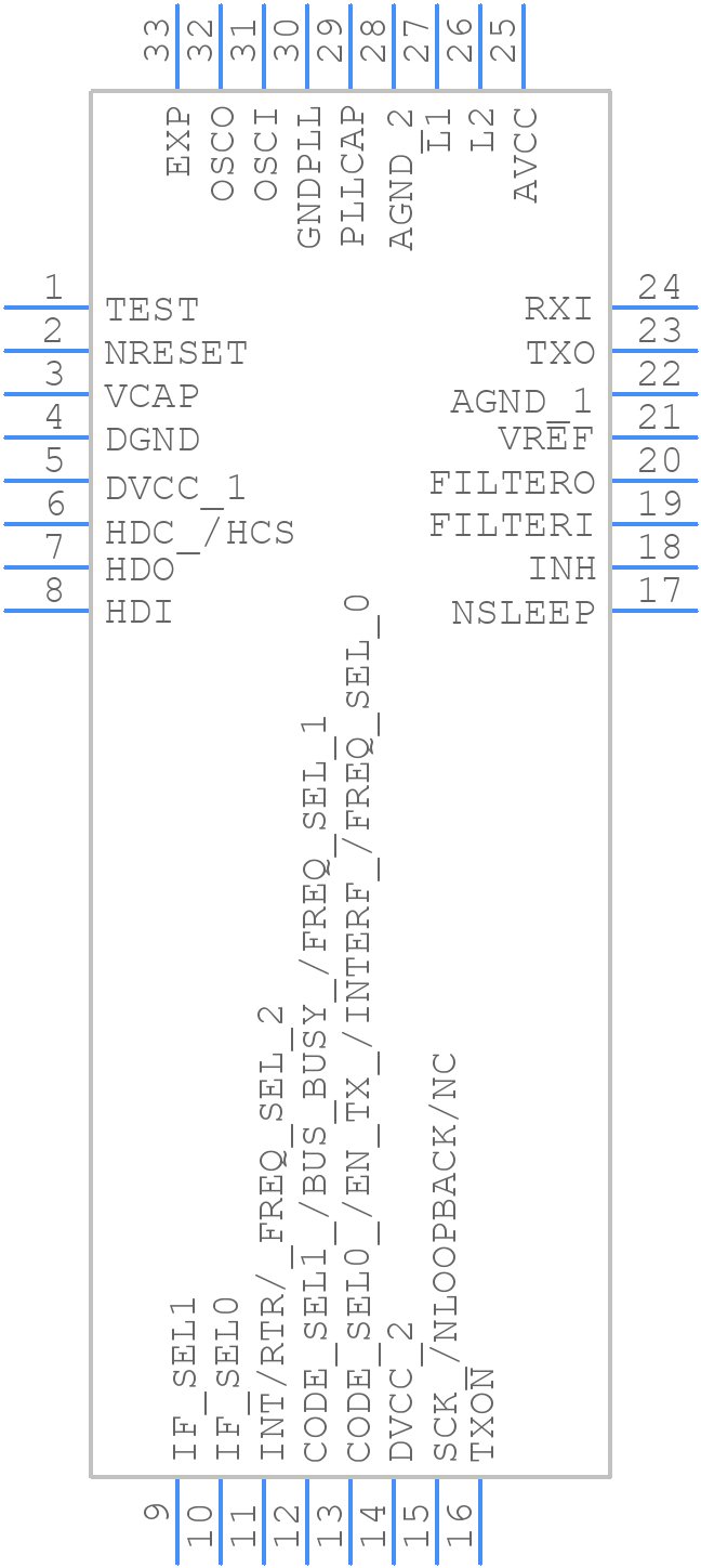DCB1M - Yamar - PCB symbol