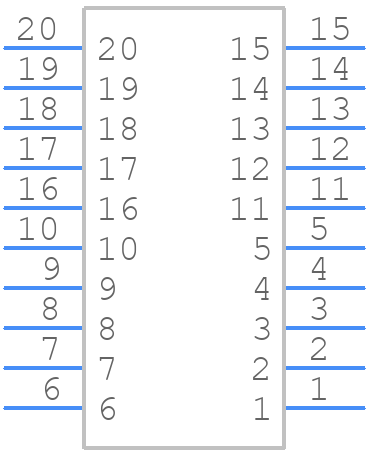 0457190007 - Molex - PCB symbol