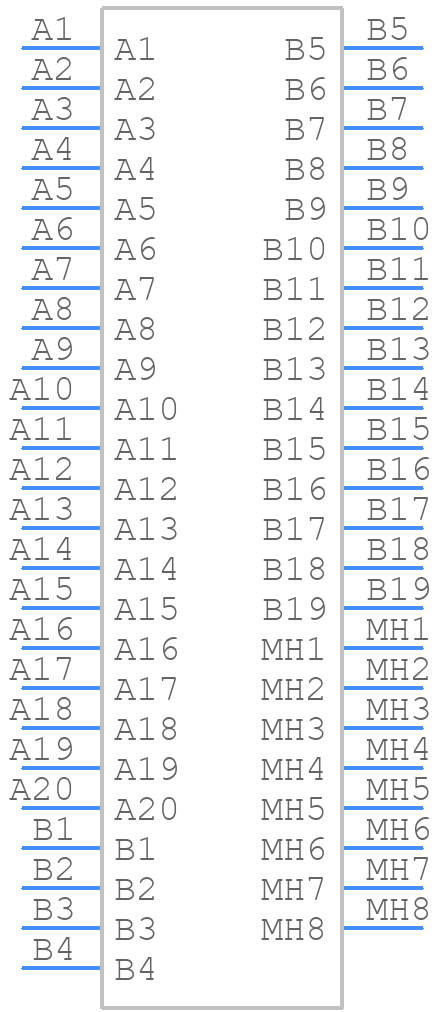 3VD11203-HHJ0-4H - Foxconn - PCB symbol
