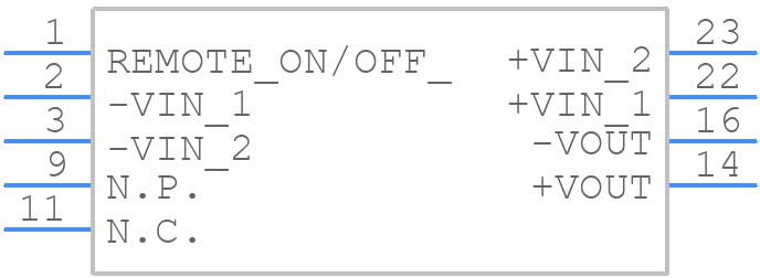 RSDW08F-15 - Mean Well - PCB symbol