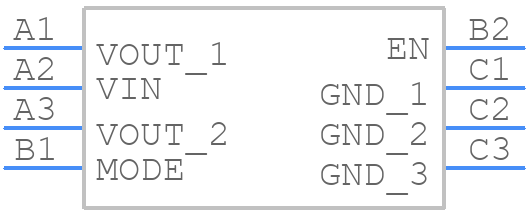 TPS82671SIPR - Texas Instruments - PCB symbol
