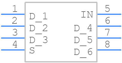 TPD1044F - Toshiba - PCB symbol