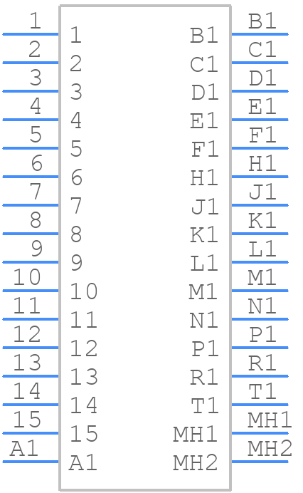 EBM15DRAH - Sullins - PCB symbol