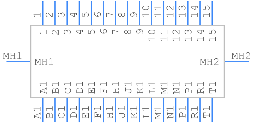 357-030-559-212 - EDAC - PCB symbol