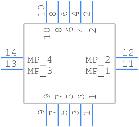 AXT510224 - Panasonic - PCB symbol