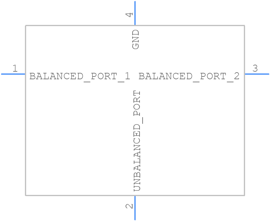 HHM1932A2 - TDK - PCB symbol