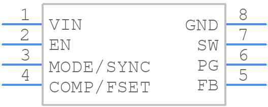 TPS6285011HQDRLRQ1 - Texas Instruments - PCB symbol