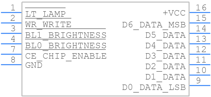 DLG4137 - ams OSRAM - PCB symbol
