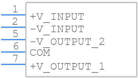AMDG-121803A50JZ - aimtec - PCB symbol