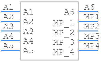 254702-E - TE Connectivity - PCB symbol