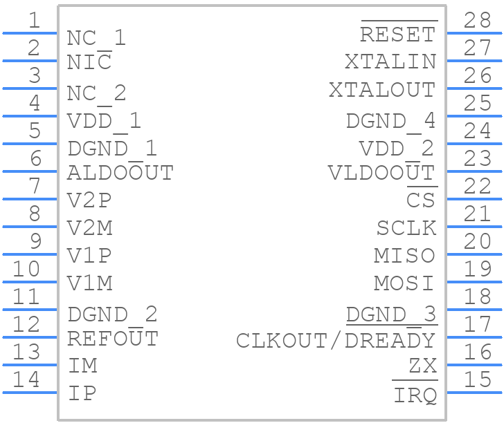 ADE9103ARNZ-REEL - Analog Devices - PCB symbol