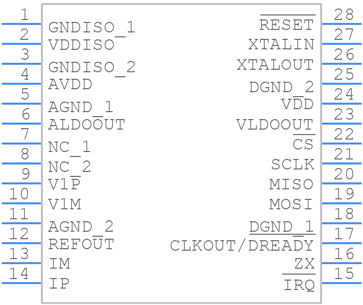 ADE9112ARNZ-REEL - Analog Devices - PCB symbol
