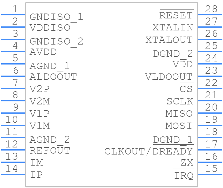 ADE9113ARNZ - Analog Devices - PCB symbol