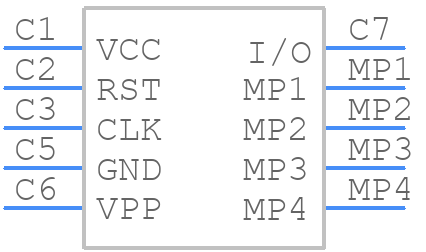 MSIM-2-A - Same Sky - PCB symbol