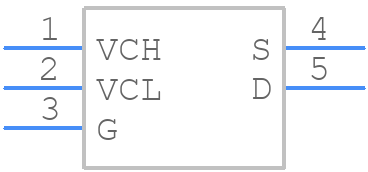 JFE150DBVT - Texas Instruments - PCB symbol