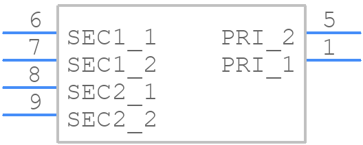 SD250-4L - COILCRAFT - PCB symbol