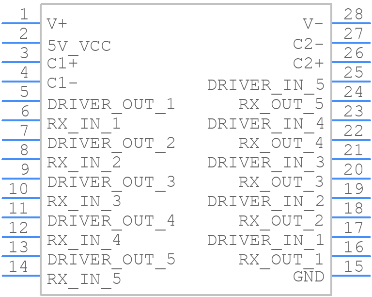 LT1130ACNW#PBF - Analog Devices - PCB symbol