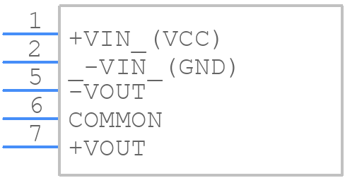 TMV2-15159HI - Traco Power - PCB symbol