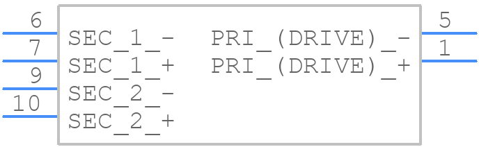 SD250-3L - COILCRAFT - PCB symbol