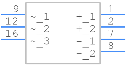SK70D08 - Semikron - PCB symbol