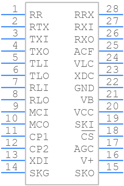 UTC34018 - UTC - PCB symbol