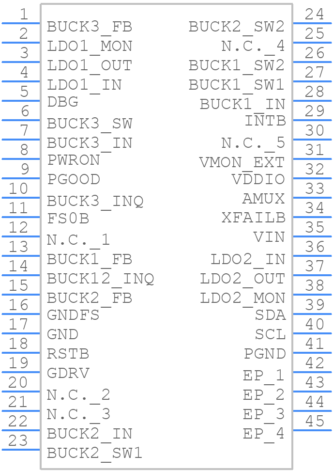 MPF5030BMMA4ES - NXP - PCB symbol