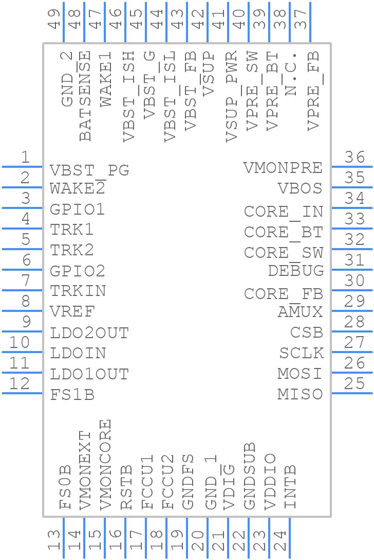 MFS2613AMBA0AD - NXP - PCB symbol