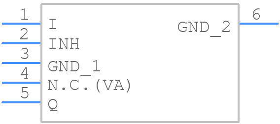TLE4276GVATMA3 - Infineon - PCB symbol