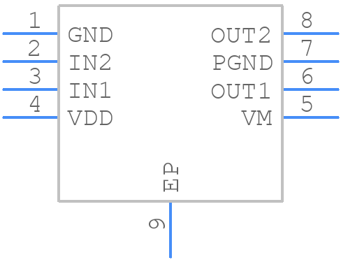 HT7K1211 - Holtek - PCB symbol