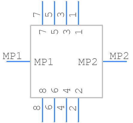 505433-0881 - Molex - PCB symbol