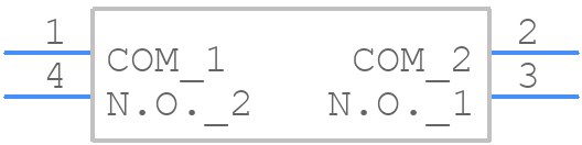 FSM14JH - TE Connectivity - PCB symbol