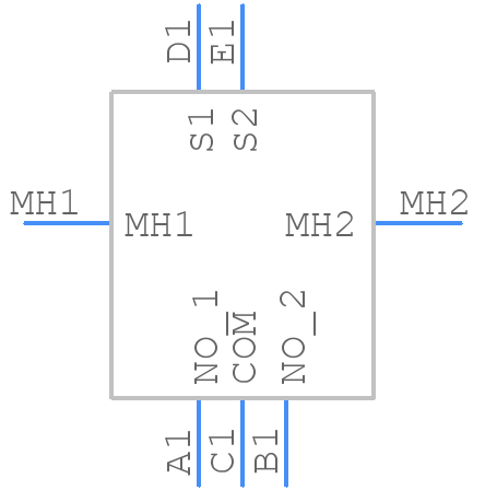 RIC11-22S15D7-TH - Same Sky - PCB symbol