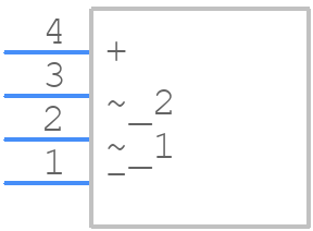 GBU8J-BP-B002 - MCC - PCB symbol