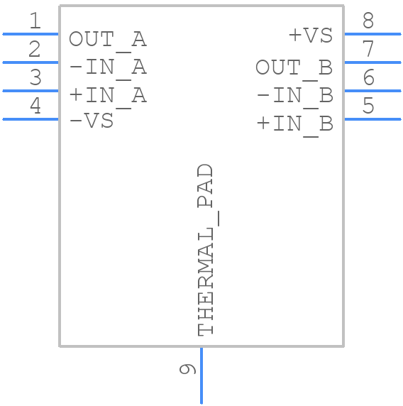 TPA1862-DF7R - 3Peak Incorporated - PCB symbol