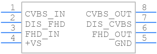 TPF142-VR - 3Peak Incorporated - PCB symbol