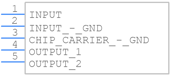 M 1967 M - TDK - PCB symbol