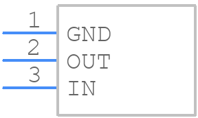 TND012NM - Sanyo - PCB symbol