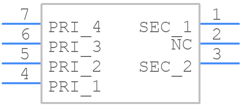 PLR025-EI22A05S - Bourns - PCB symbol