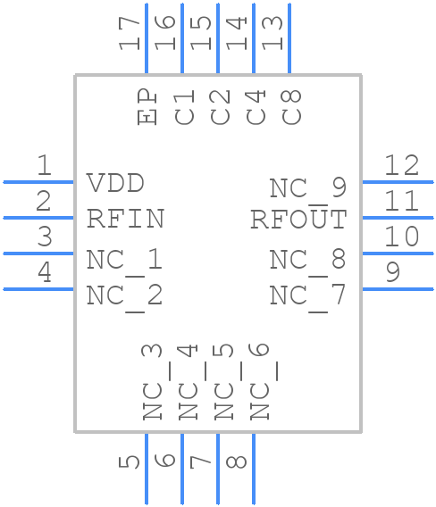 RFSA3413 - Qorvo - PCB symbol