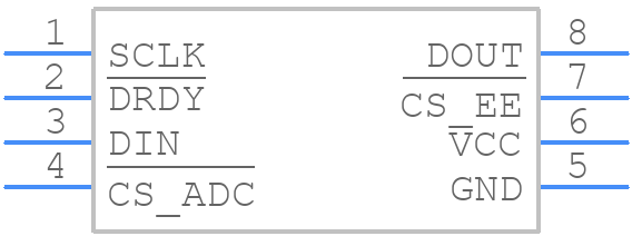 RSCDLNE001BASE3 - Honeywell - PCB symbol