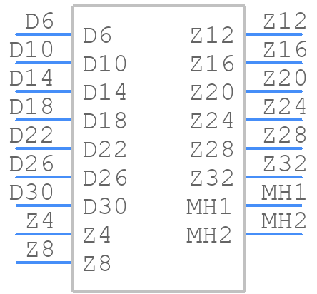 413638-E - TE Connectivity - PCB symbol