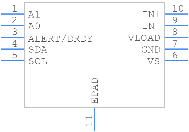 TSC1641IQT - STMicroelectronics - PCB symbol