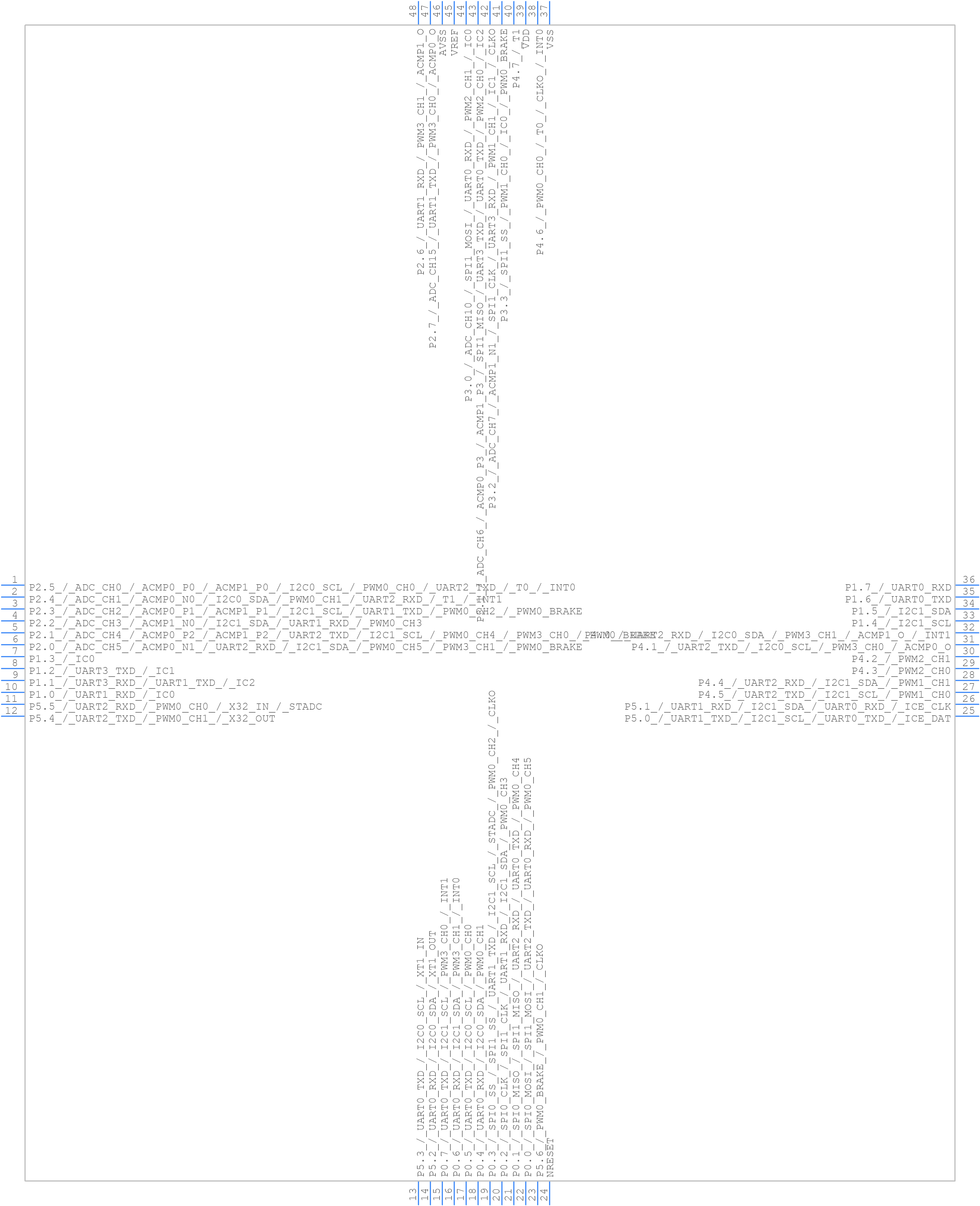 ML51LD1AE - Nuvoton - PCB symbol