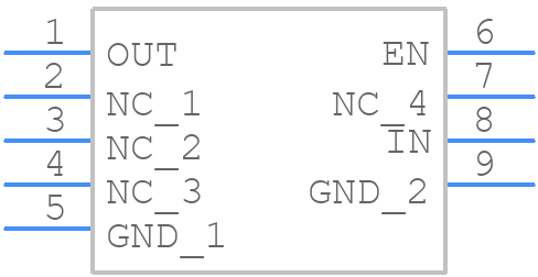 TPS78433BQWDRBRQ1 - Texas Instruments - PCB symbol